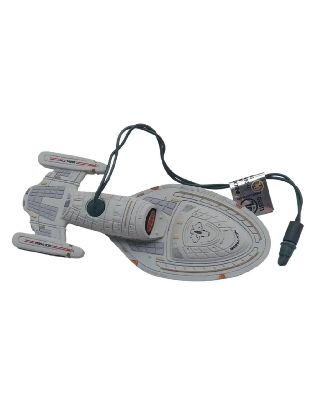 Star Trek Ornament USS Voyager 1996 Hallmark Keepsake Original Box Christmas